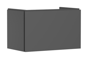 - HANSGROHE Xilesa E Szafka pod umywalkę wiszącą z 1 szufladą 78 x 47cm szary łupek matowy 54259760 - 54259760 - Łazienki Szydłowski