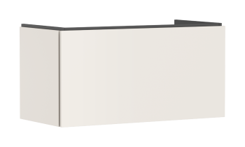 - HANSGROHE Xilesa E Szafka pod umywalkę wiszącą z 1 szufladą 98 x 47 cm piaskowy beż matowy 54261780 - 54261780 - Łazienki Szydłowski