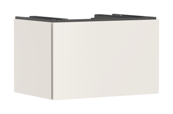 - HANSGROHE Xilesa E Szafka pod szlifowaną umywalkę wpuszczaną w blat/nablatową z 1 szufladą 78 x 55cm piaskowy beż matowy 54265780 - 54265780 - Łazienki Szydłowski