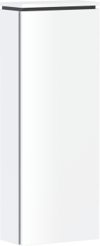 - HANSGROHE Xilesa E Szafka boczna średnia 40 x 20 cm, drzwi prawe biały mat 54282700 - 54282700 - Łazienki Szydłowski