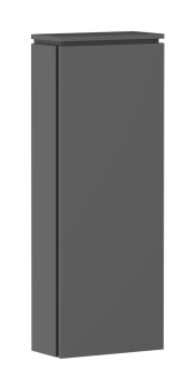 - HANSGROHE Xilesa E Szafka boczna średnia 40 x 20cm, drzwi prawe szary łupek matowy 54282760 - 54282760 - Łazienki Szydłowski