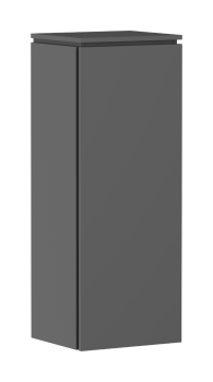 - HANSGROHE Xilesa E Szafka boczna średnia 40 x 35 cm, drzwi lewe szary łupek matowy 54283760 - 54283760 - Łazienki Szydłowski