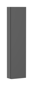 - HANSGROHE Xilesa E Szafka boczna wysoka 40 x 20cm, drzwi lewe szary łupek matowy 54285760 - 54285760 - Łazienki Szydłowski