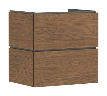 - HANSGROHE Xilesa E Szafka pod umywalkę wiszącą z 2 szufladami PushOpen 63 x 47cm kaszmirowy dąb 54294550 - 54294550 - Łazienki Szydłowski