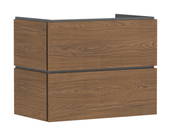 - HANSGROHE Xilesa E Szafka pod umywalkę wiszącą z 2 szufladami PushOpen 78 x 47 cm kaszmirowy dąb 54296550 - 54296550 - Łazienki Szydłowski