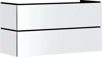 - HANSGROHE Xilesa E Szafka pod umywalkę wiszącą z 2 szufladami PushOpen 118 x 47 cm biały mat 54298700 - 54298700 - Łazienki Szydłowski
