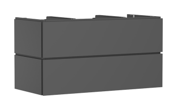 - HANSGROHE Xilesa E Szafka pod szlifowaną umywalkę wpuszczaną w blat/nablatową z 2 szufladami 118 x 55 cm szary łupek matowy 54303760 - 54303760 - Łazienki Szydłowski