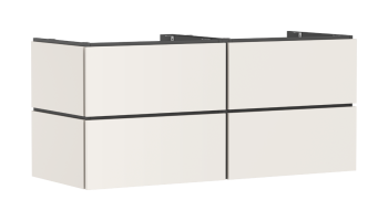 - HANSGROHE Xilesa E Szafka pod szlifowaną umywalkę wpuszczaną w blat/nablatową z 4 szufladami 137,5 x 55 cm piaskowy beż matowy 54305780 - 54305780 - Łazienki Szydłowski