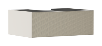 - HANSGROHE Xevolos E Szafka pod szlifowaną umywalkę wpuszczaną w blat/nablatową z 1 szufladą 78 x 55cm, piaskowy beż matowy 54311390 - 54311390 - Łazienki Szydłowski