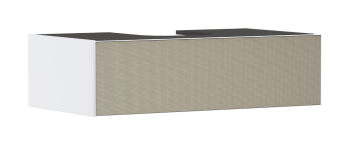 HANSGROHE Xevolos E Szafka pod szlifowaną umywalkę wpuszczaną w blat/nablatową z 1 szufladą 98 x 55cm, biały mat 54313390 54313390 od 