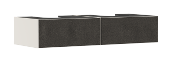- HANSGROHE Xevolos E Szafka pod 2 szlifowane umywalki wpuszczane w blat/nablatowe z 2 szufladami 137 x 55cm, piaskowy beż matowy 54317660 - 54317660 - Łazienki Szydłowski