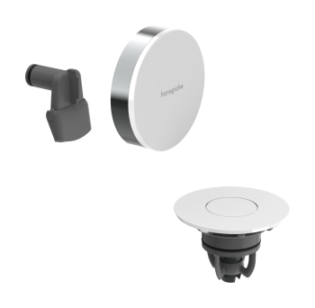  - HANSGROHE Exafill Element zewnętrzny do syfonu wannowego z napełnianiem przez przelew 58119000 - 58119000 - Łazienki Szydłowski