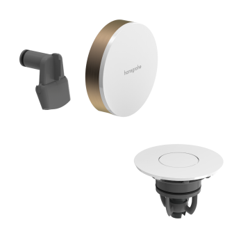  - HANSGROHE Exafill Element zewnętrzny do syfonu wannowego z napełnianiem przez przelew 58119140 - 58119140 - Łazienki Szydłowski