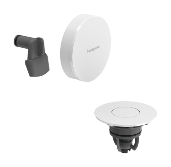  - HANSGROHE Exafill Element zewnętrzny do syfonu wannowego z napełnianiem przez przelew 58119700 - 58119700 - Łazienki Szydłowski