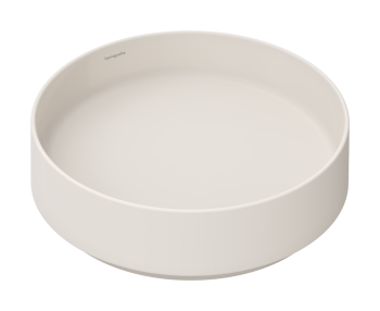 - HANSGROHE Xuniva Evo S Umywalka nablatowa 40 x 40 cm piaskowy beż matowy 60323780 - 60323780 - Łazienki Szydłowski