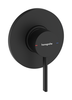 - HANSGROHE Zesis S Jednouchwytowa bateria prysznicowa, podtynkowa czarny mat 74617670 - 74617670 - Łazienki Szydłowski