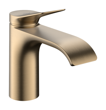 HANSGROHE Vivenis Bateria bez mieszacza 80 do zimnej wody bez kompletu odpływowego brąz szczotkowany 75013140 75013140 od 