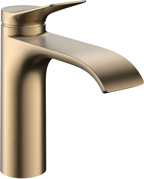- HANSGROHE Vivenis Jednouchwytowa bateria umywalkowa 110 CoolStart z kompletem odpływowym z cięgłem brąz szczotkowany 75023140 - 75023140 - Łazienki Szydłowski