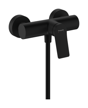 - HANSGROHE Vivenis Jednouchwytowa bateria prysznicowa Original, natynkowa czarny mat 75623670 - 75623670 - Łazienki Szydłowski