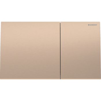 - GEBERIT Sigma 70 Przycisk spłukujący stal nierdzewna czerwone złoto 115622QB1 - 115.622.QB.1 - Łazienki Szydłowski