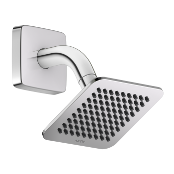 - AXOR Citterio C Deszczownica prysznicowa 12 x 12 cm 1jet z ramieniem prysznicowym chrom 28810000 - 28810000 - Łazienki Szydłowski