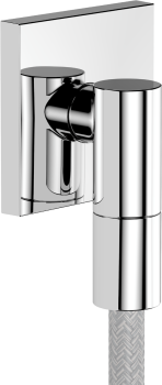 - AXOR Wall outlet Fine Przyłącze węża, kwadratowe chrom 36738000 - 36738000 - Łazienki Szydłowski