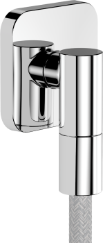 - AXOR Wall outlet Fine Przyłącze węża, softsquare chrom 36739000 - 36739000 - Łazienki Szydłowski
