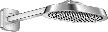 - AXOR ShowerSphere Deszczownica prysznicowa 25 x 16 cm 1jet z ramieniem prysznicowym chrom 39754000 - 39754000 - Łazienki Szydłowski