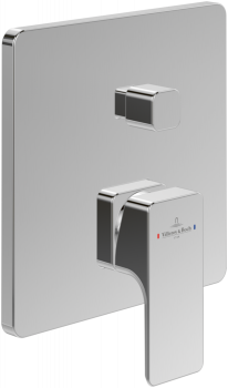Villeroy&Boch Subway 3.0 bateria prysznicowo-wannowa do dwóch odbiorników, chrom TVS11200300061