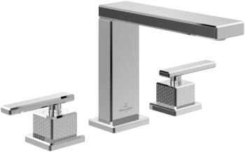 Villeroy&Boch Mettlach 3-otworowa bateria umywalkowa chrom TVW12600200061