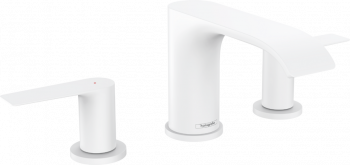 HANSGROHE Vivenis 3-otworowa bateria umywalkowa biały mat 75033700