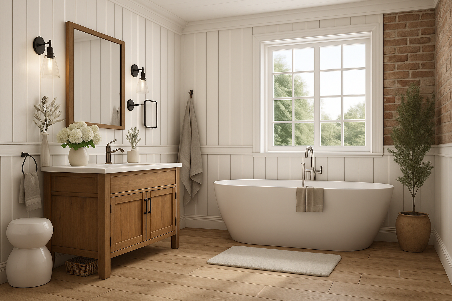 styl nowoczesny wiejski