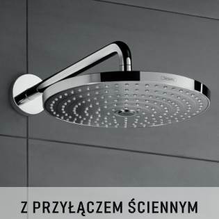 deszczownice z przyłączem ściennym 