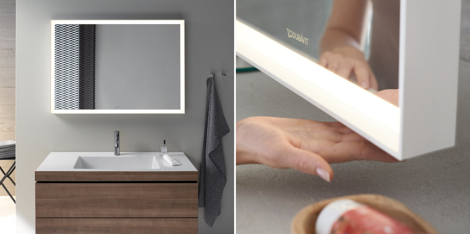 lustro podświetlane Duravit